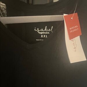 Isabel Maternity Nursing Friendly Top
